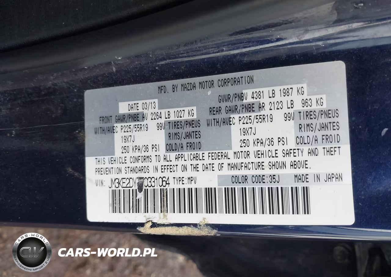 2014 Mazda Cx-5 Grand Touring VIN:JM3KE2DY7E0331064 - 9