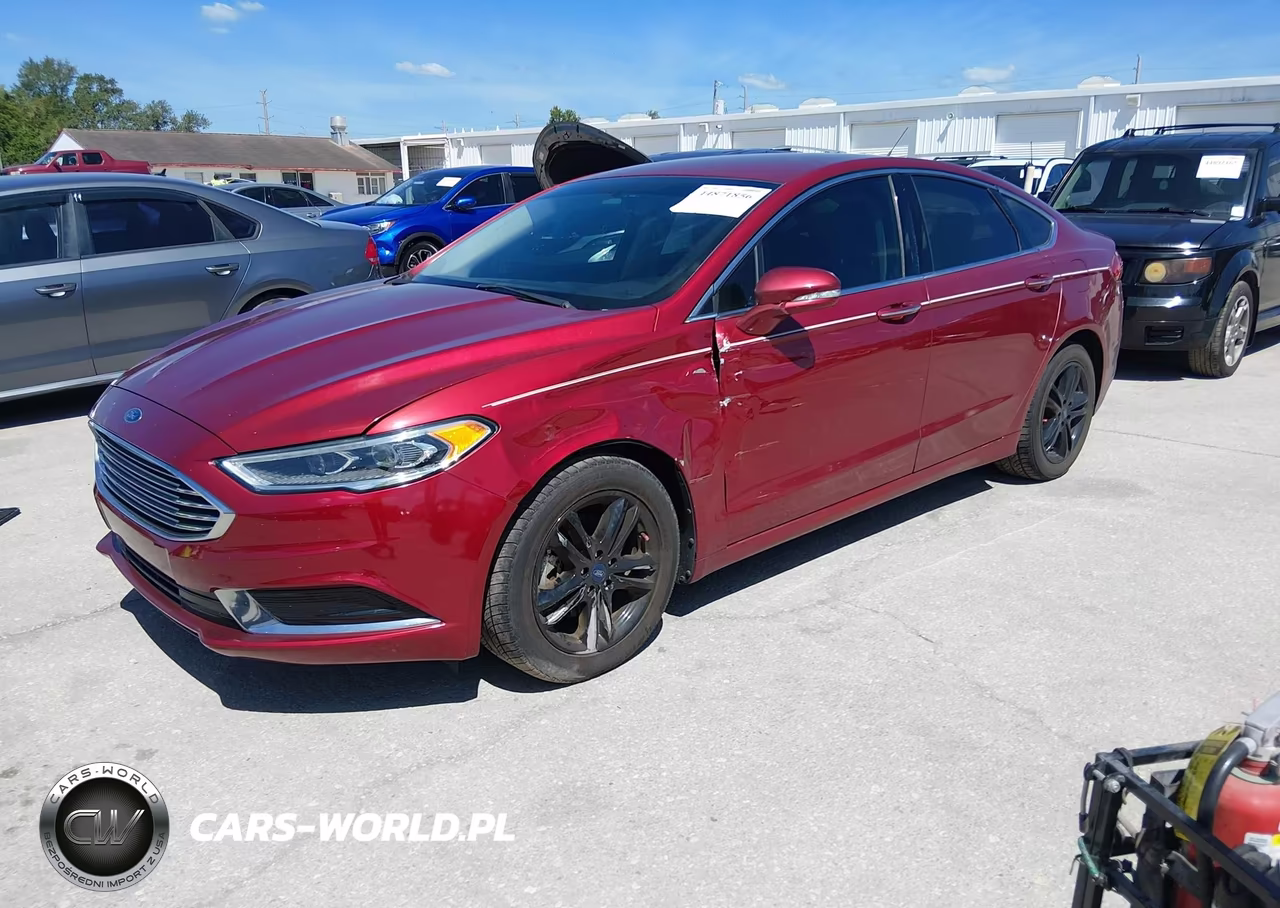 2018 Ford Fusion Se VIN:3FA6P0HD3JR174889 - 2