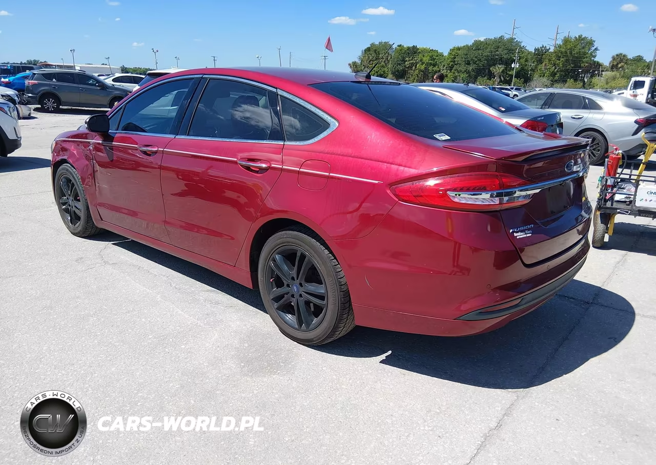 2018 Ford Fusion Se VIN:3FA6P0HD3JR174889 - 3