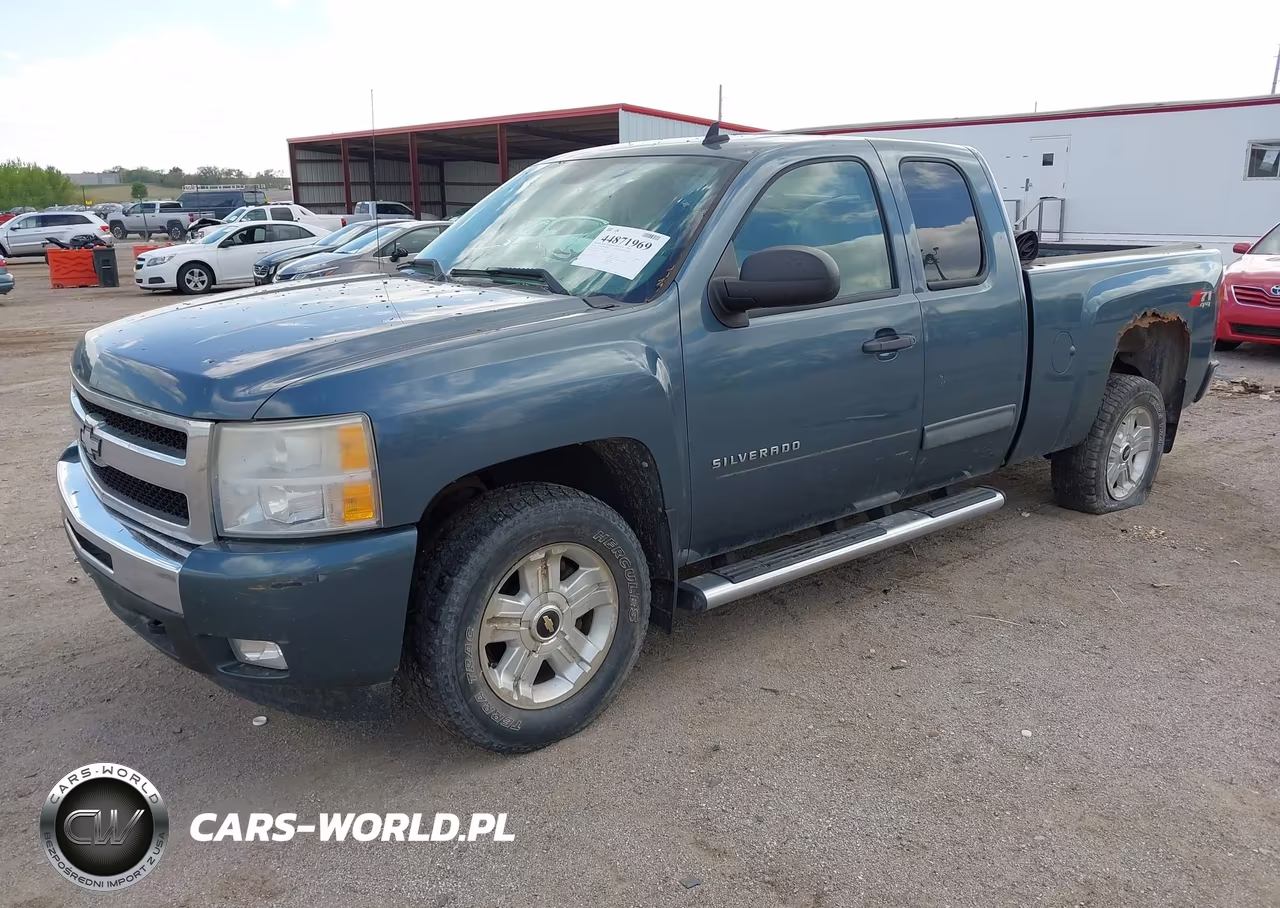 2010 Chevrolet Silverado 1500 Lt VIN:1GCSKSE35AZ124442 - 2