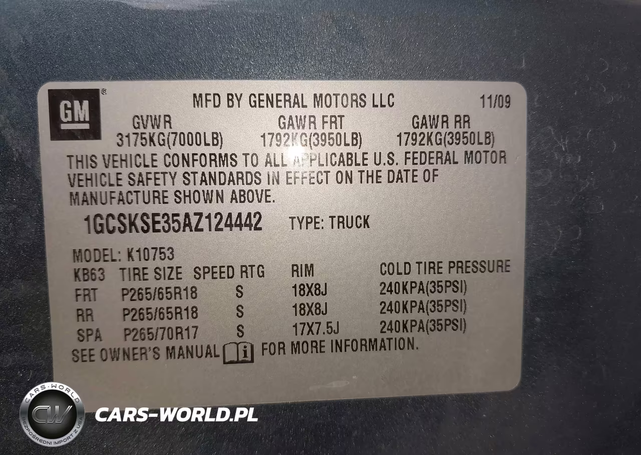 2010 Chevrolet Silverado 1500 Lt VIN:1GCSKSE35AZ124442 - 9