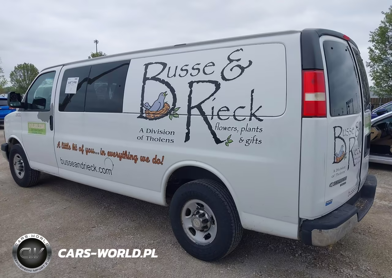 2012 Chevrolet Express 3500 Lt VIN:1GAZG1FA0C1195520 - 3