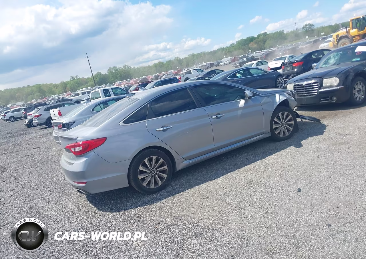 2017 Hyundai Sonata Sport VIN:5NPE34AFXHH449000 - 4
