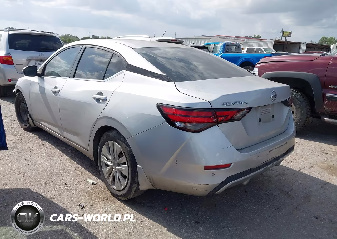 2020 Nissan Sentra S Xtronic Cvt VIN:3N1AB8BV4LY273400 - 3