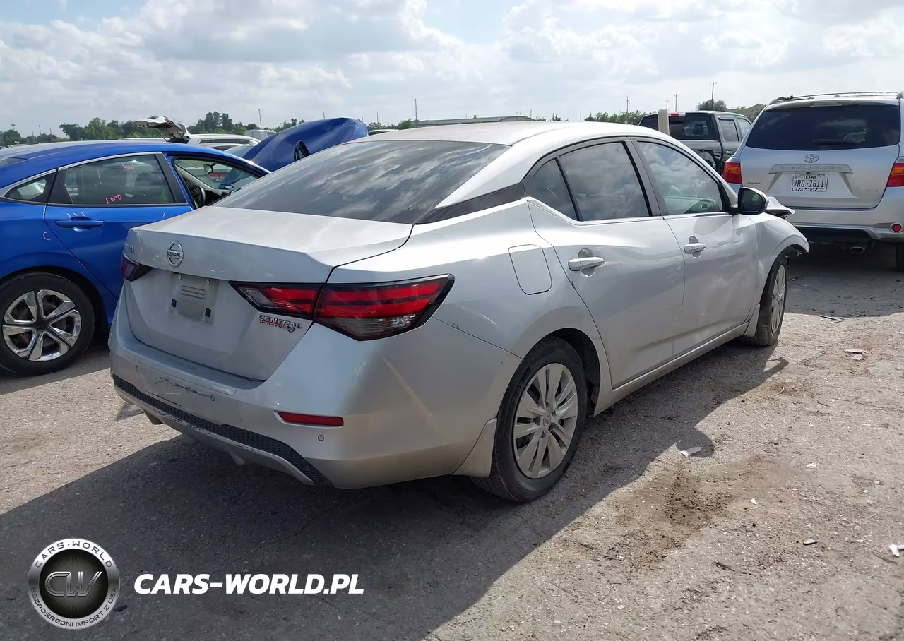 2020 Nissan Sentra S Xtronic Cvt VIN:3N1AB8BV4LY273400 - 4