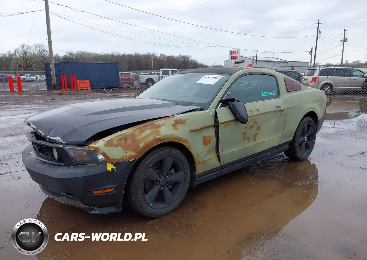 2010 Ford Mustang Gt-Gt Premium VIN:1ZVBP8CH6A5180252 - 2