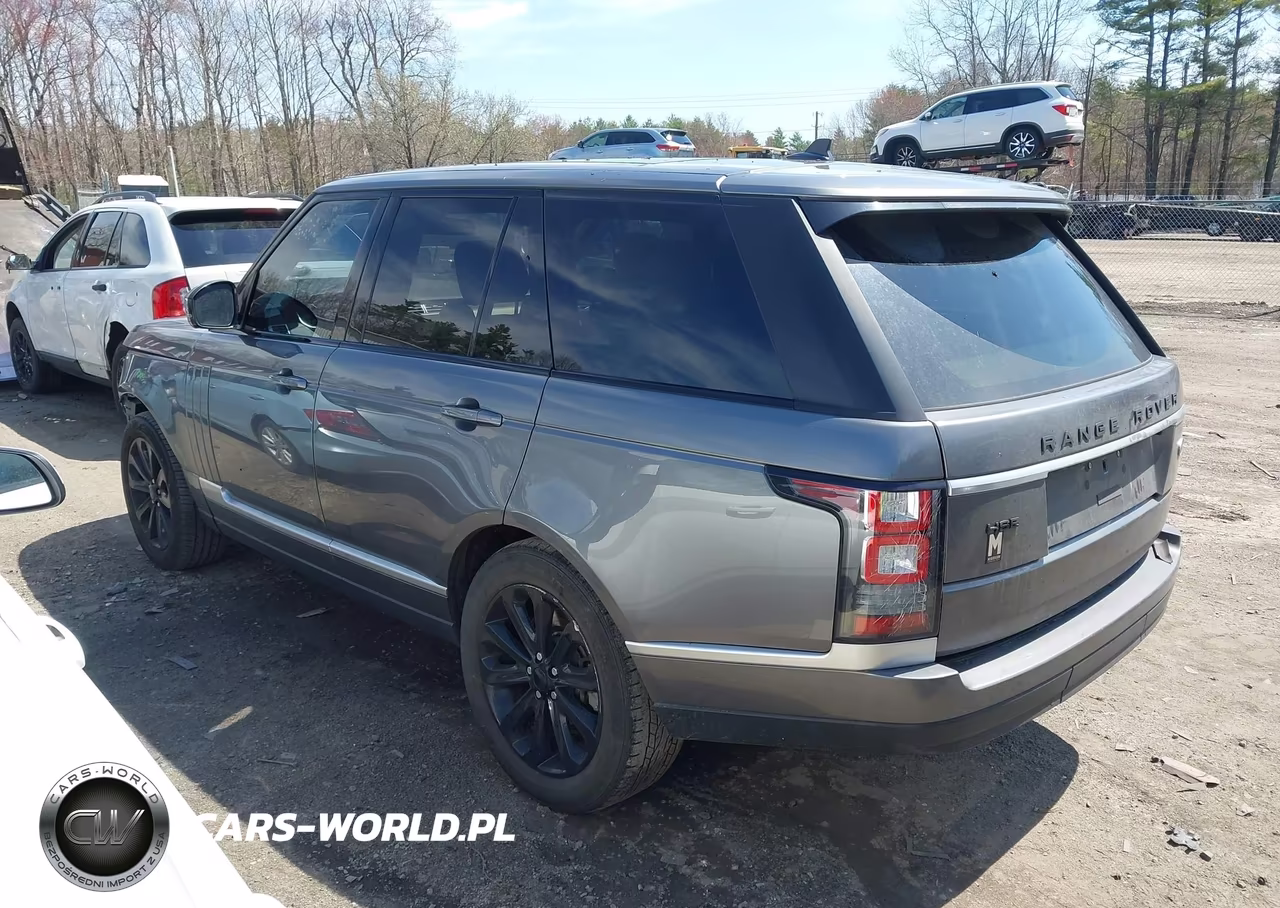 2016 Land Rover Range Rover 3.0L V6 Supercharged Hse VIN:SALGS2VF2GA270989 - 3