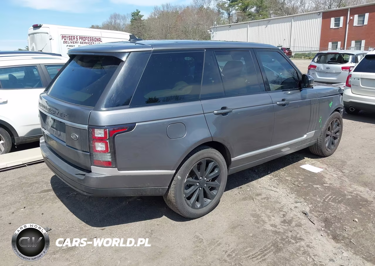 2016 Land Rover Range Rover 3.0L V6 Supercharged Hse VIN:SALGS2VF2GA270989 - 4