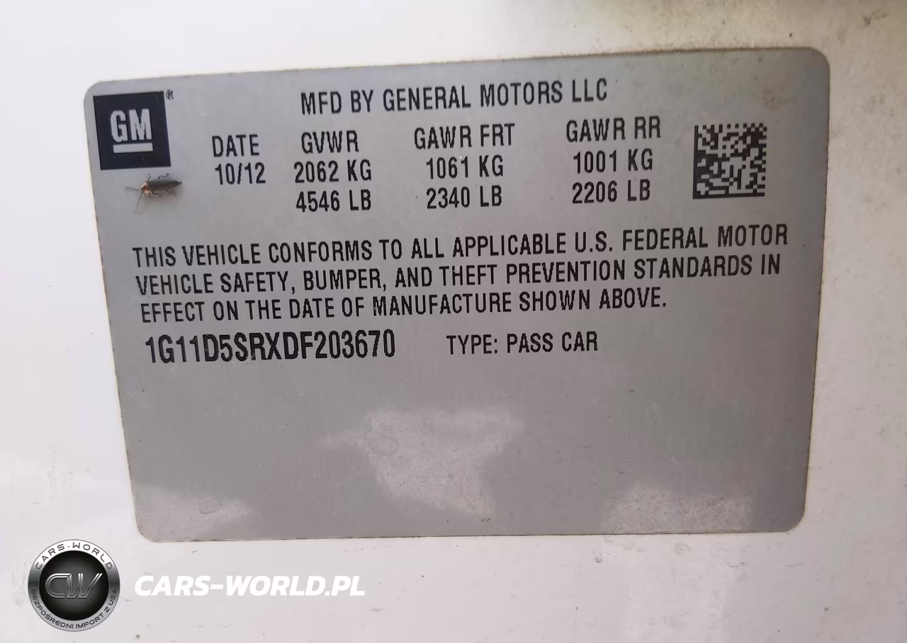 2013 Chevrolet Malibu Eco VIN:1G11D5SRXDF203670 - 9