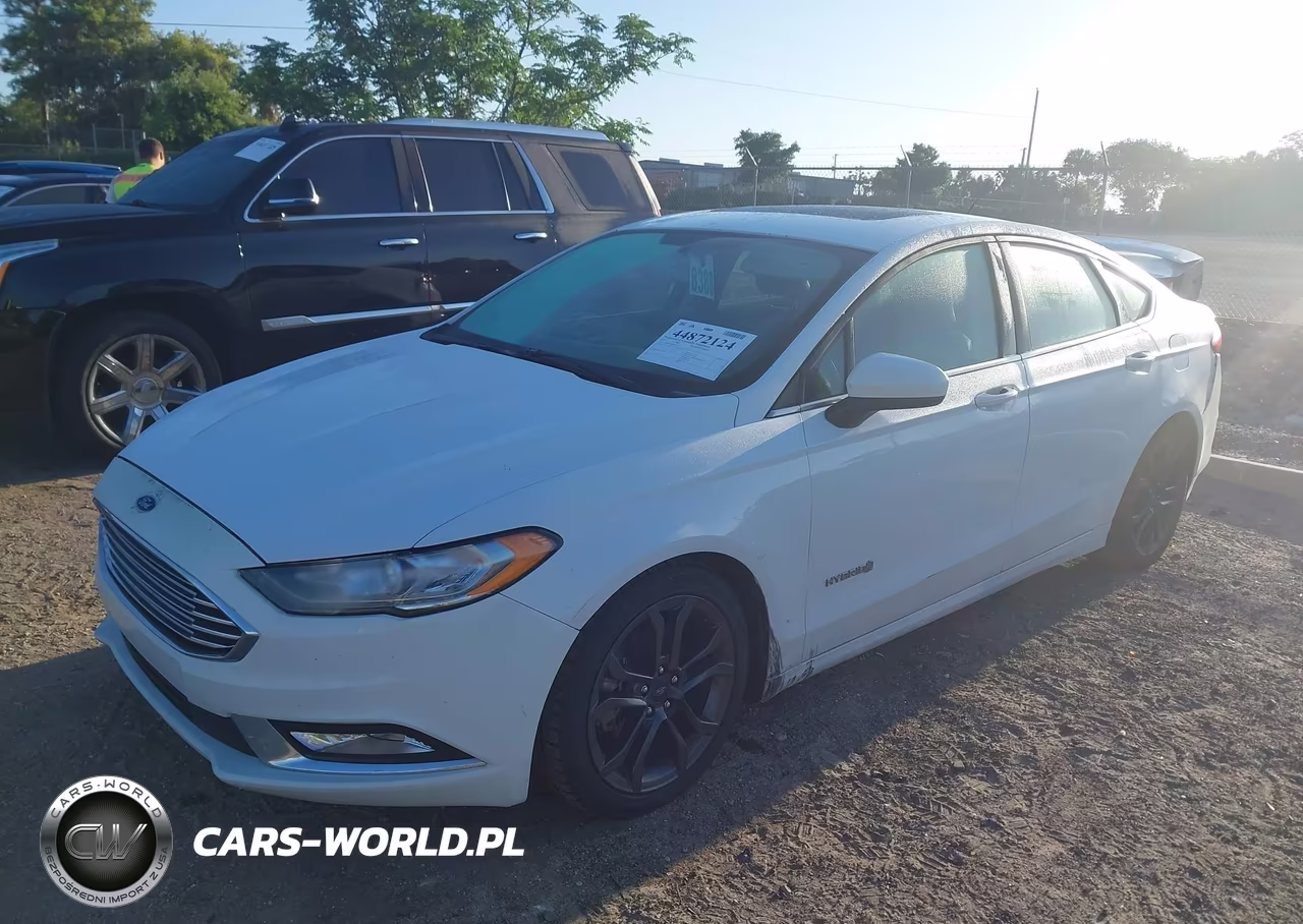 2018 Ford Fusion Hybrid Se VIN:3FA6P0LU8JR155410 - 2