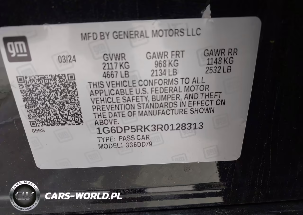 2024 Cadillac Ct5 Sport VIN:1G6DP5RK3R0128313 - 9