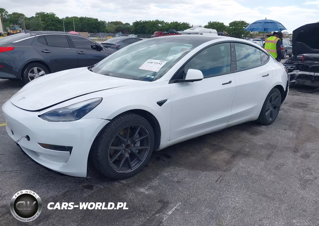 2021 Tesla Model 3 Standard Range Plus Rear-Wheel Drive VIN:5YJ3E1EA6MF868159 - 2