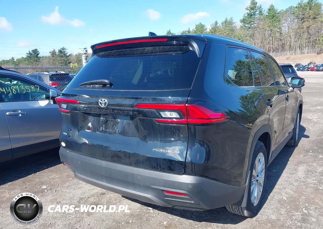 2024 Toyota Grand Highlander Platinum VIN:5TDAAAB50RS065781 - 4
