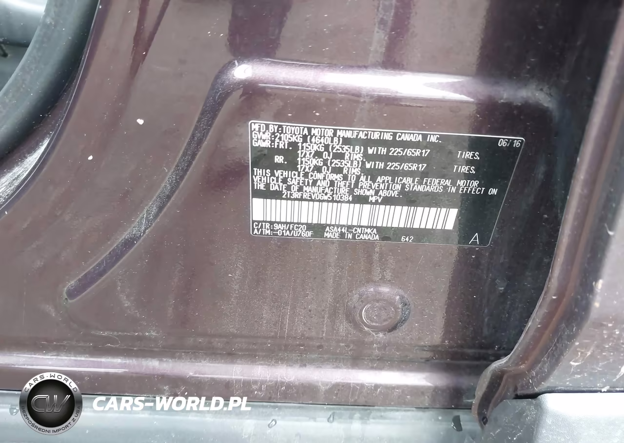 2016 Toyota Rav4 Xle VIN:2T3RFREV0GW510384 - 9