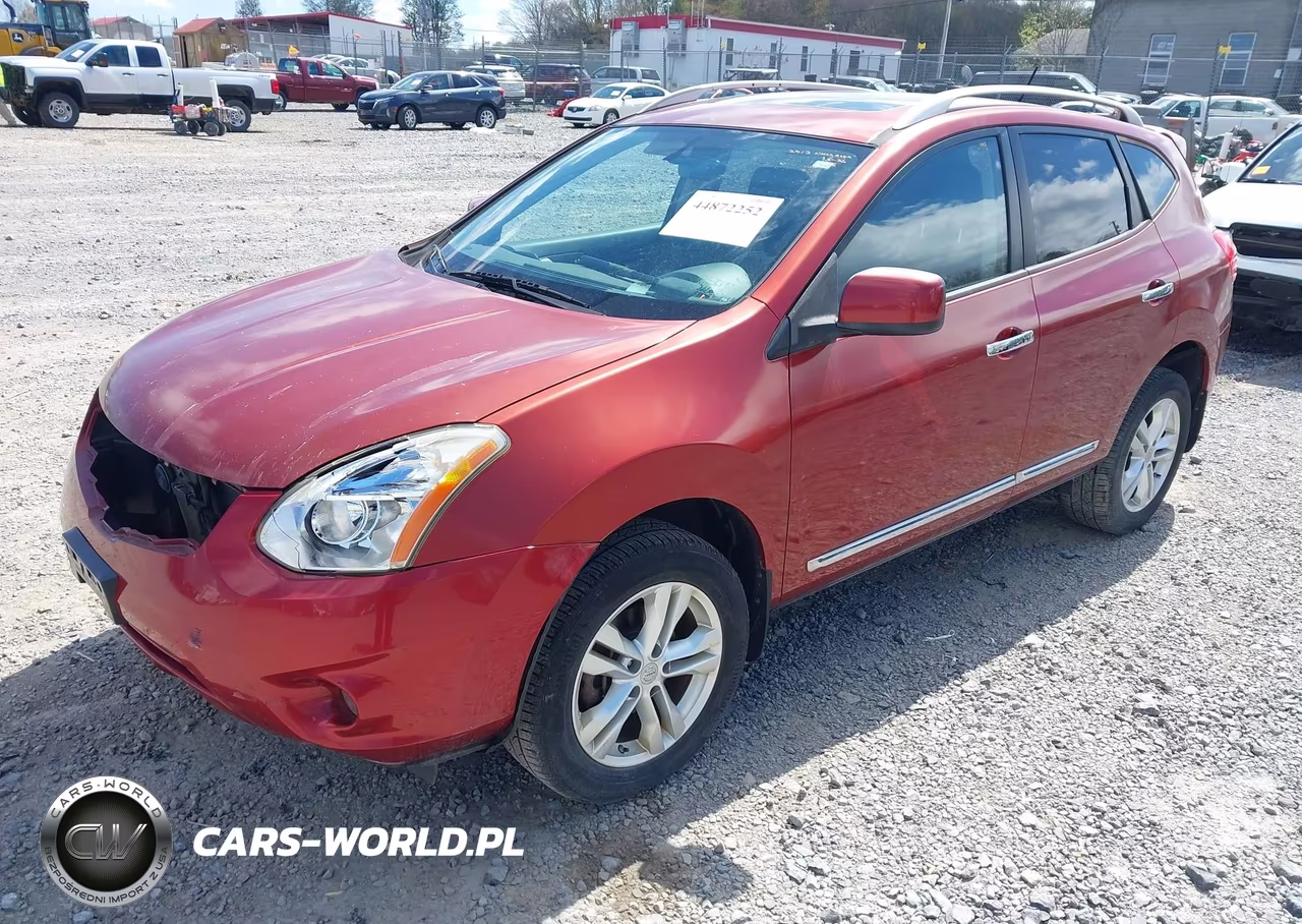 2013 Nissan Rogue Sv VIN:JN8AS5MV4DW630757 - 2