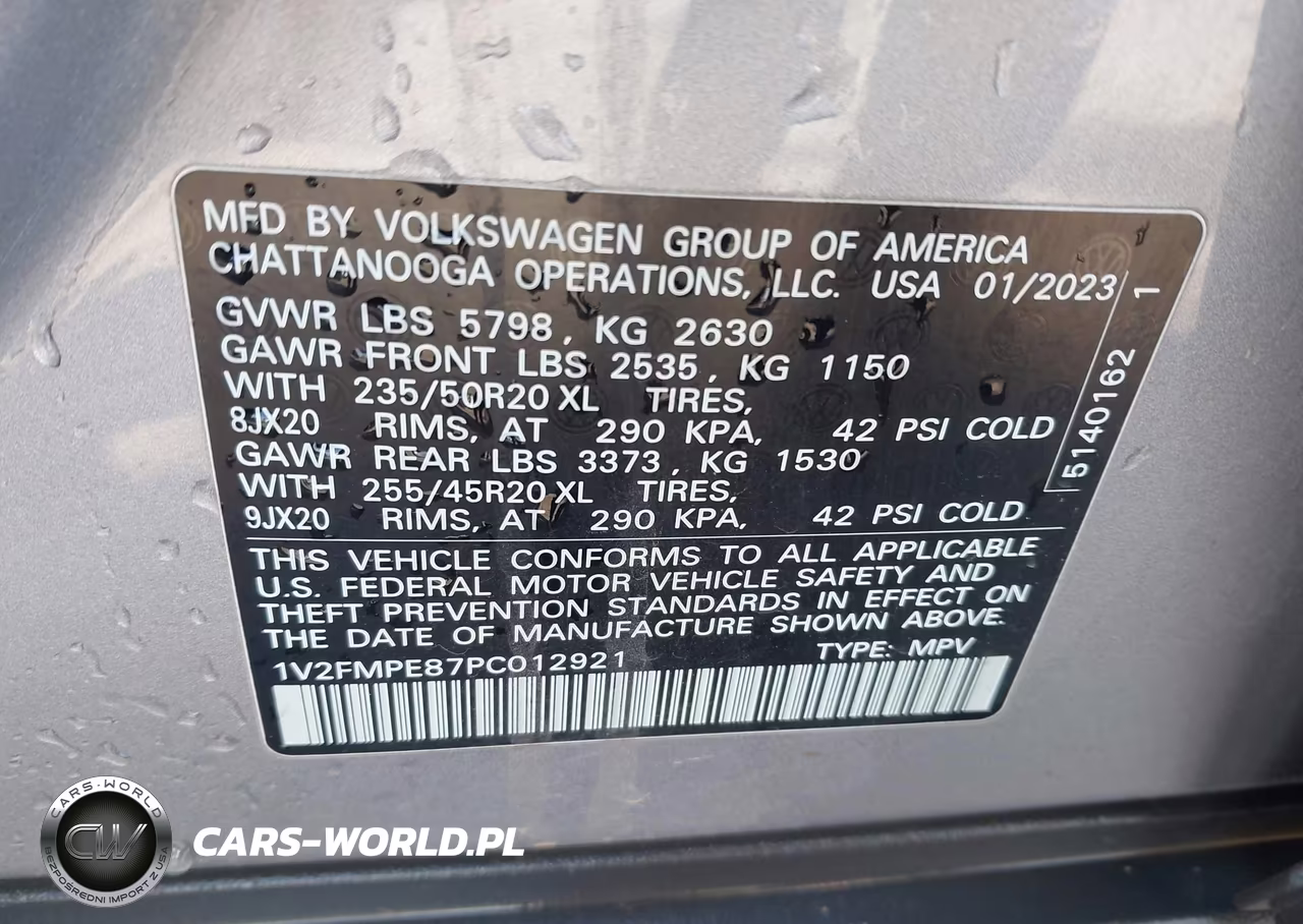 2023 Volkswagen Id.4 Pro S-Pro S Plus VIN:1V2FMPE87PC012921 - 9