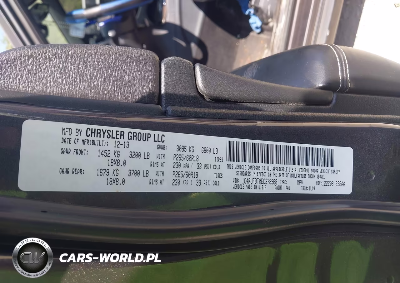 2014 Jeep Grand Cherokee Limited VIN:1C4RJFBT0EC378968 - 9