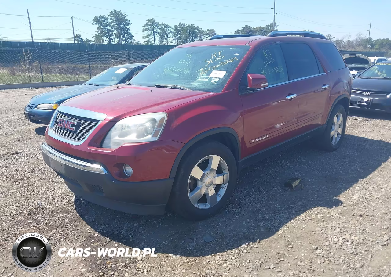 2008 GMC Acadia Slt-1 VIN:1GKEV23758J258648 - 2