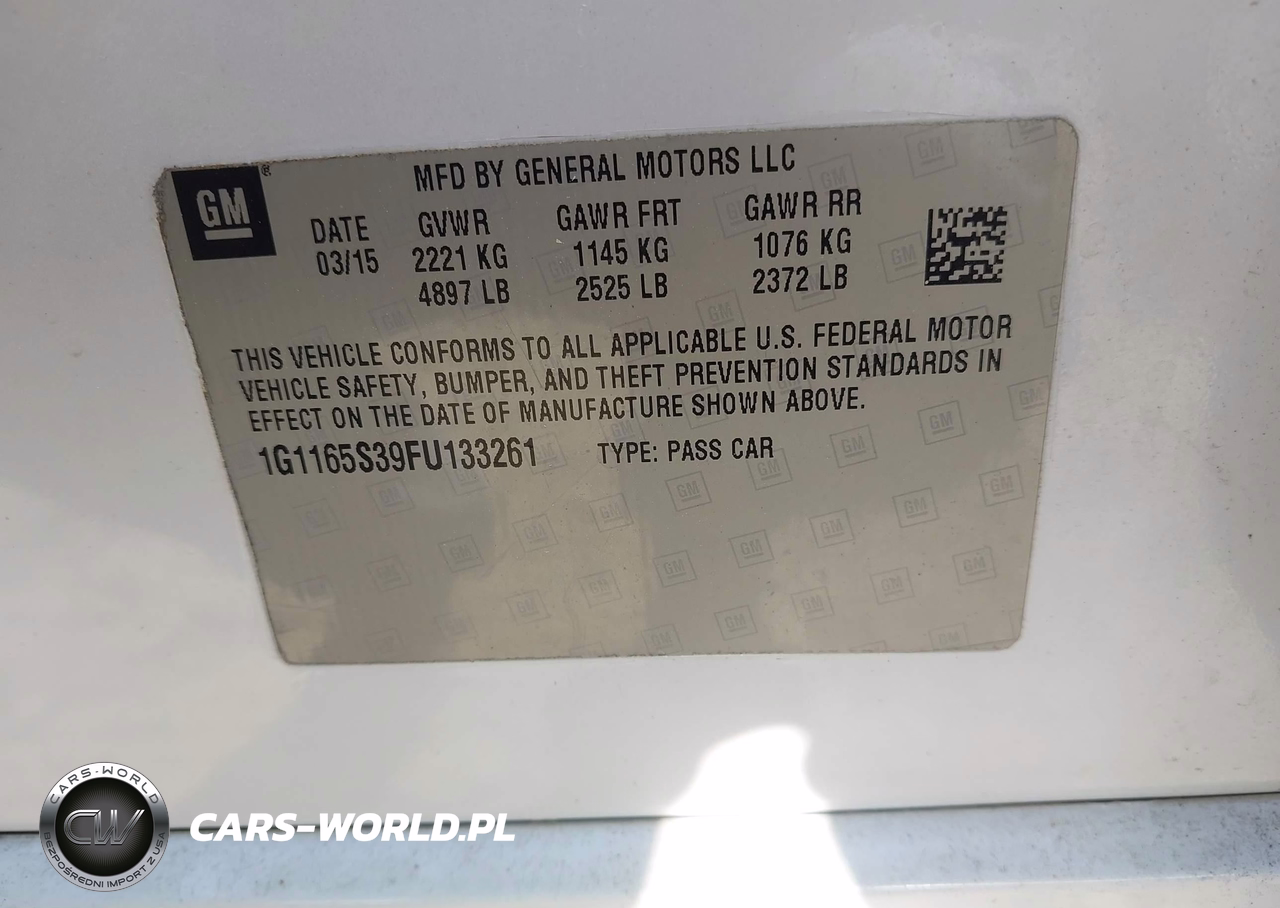 2015 Chevrolet Impala Ltz VIN:1G1165S39FU133261 - 9