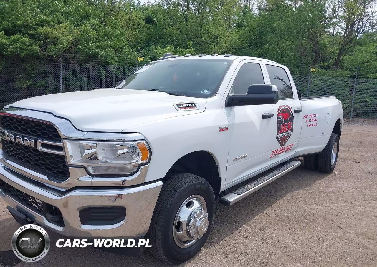 2021 Ram 3500 Tradesman 4X4 8' Box VIN:3C63RRGJ6MG687211 - 2