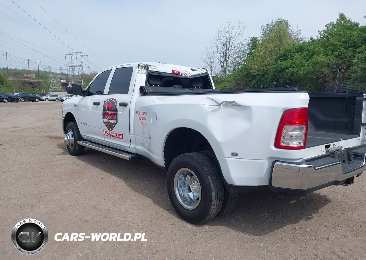 2021 Ram 3500 Tradesman 4X4 8' Box VIN:3C63RRGJ6MG687211 - 3