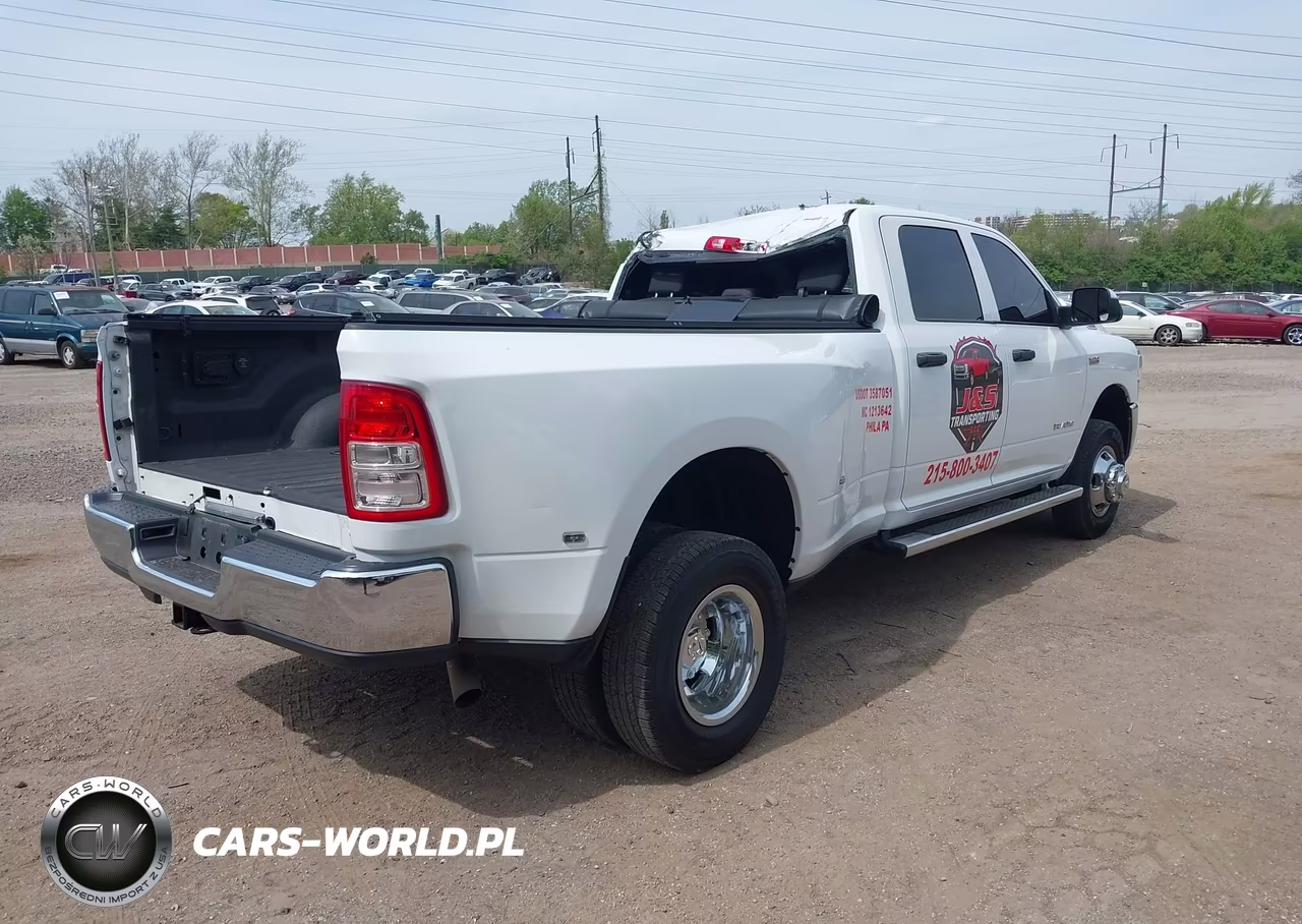 2021 Ram 3500 Tradesman 4X4 8' Box VIN:3C63RRGJ6MG687211 - 4