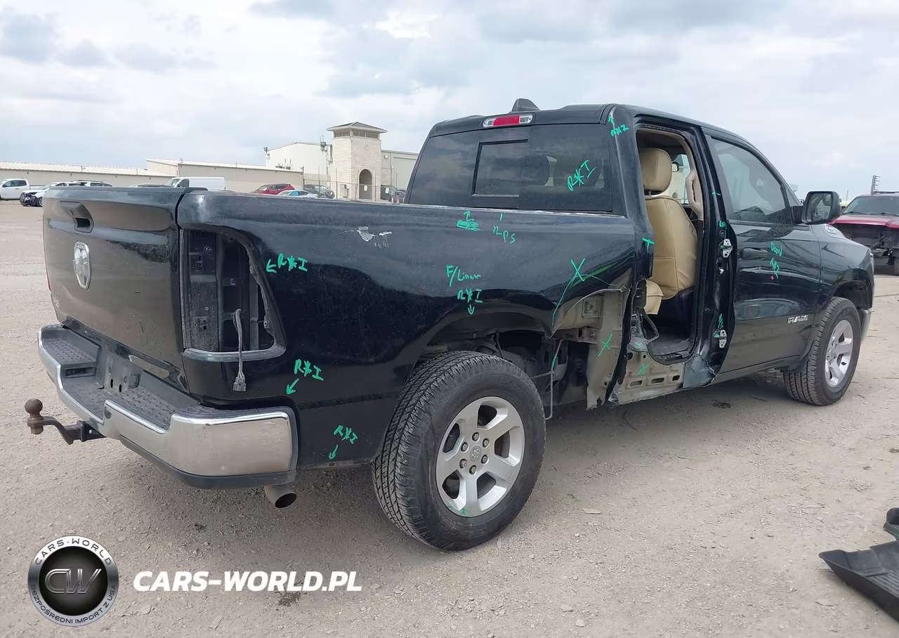 2019 Ram 1500 Tradesman 4X2 6'4 Box VIN:1C6RRECT9KN745813 - 4