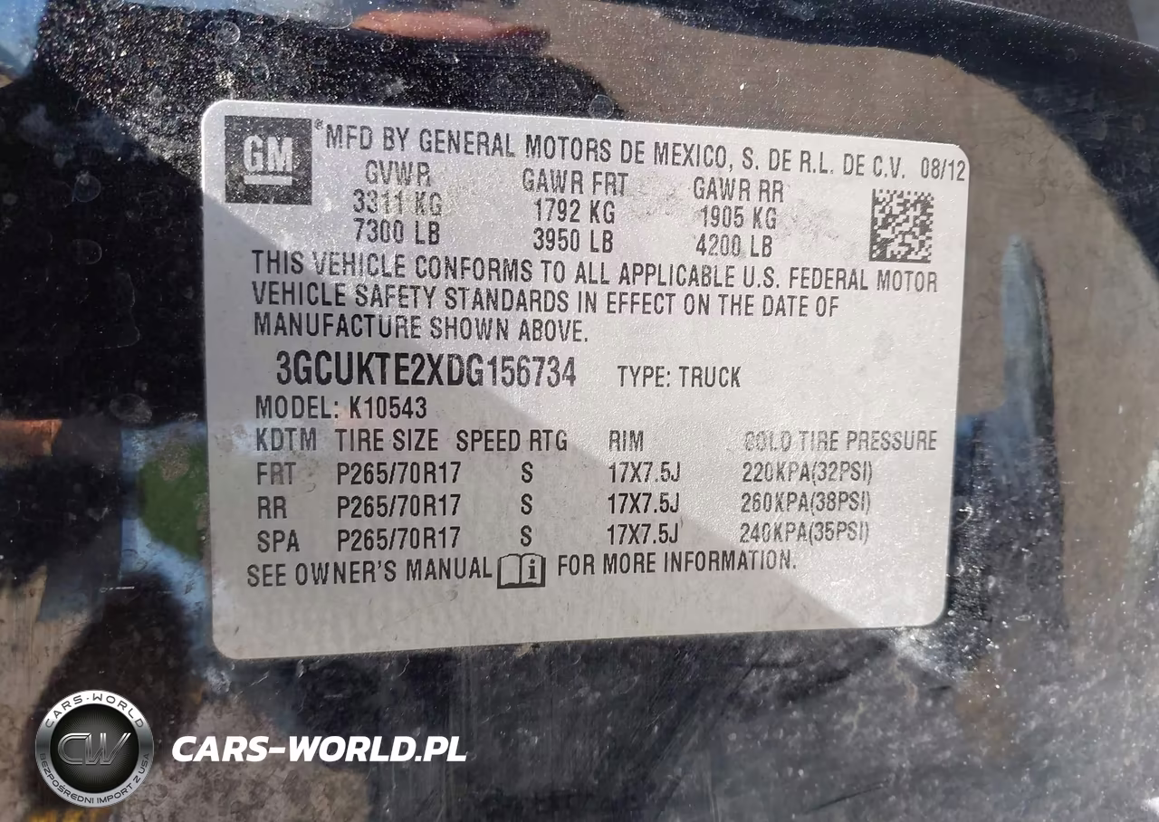2013 Chevrolet Silverado 1500 Ltz VIN:3GCUKTE2XDG156734 - 9