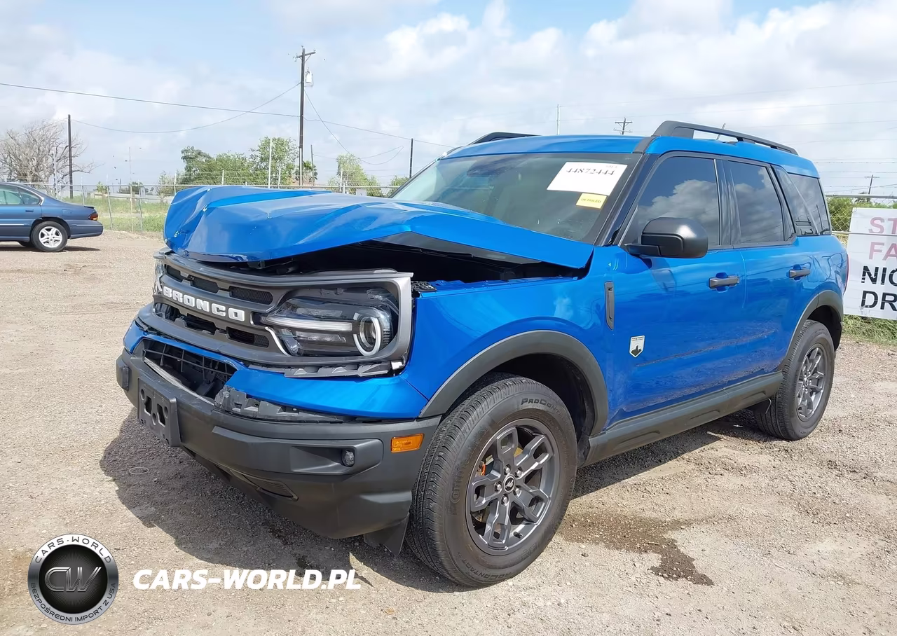 2022 Ford Bronco Sport Big Bend VIN:3FMCR9B62NRE07930 - 2