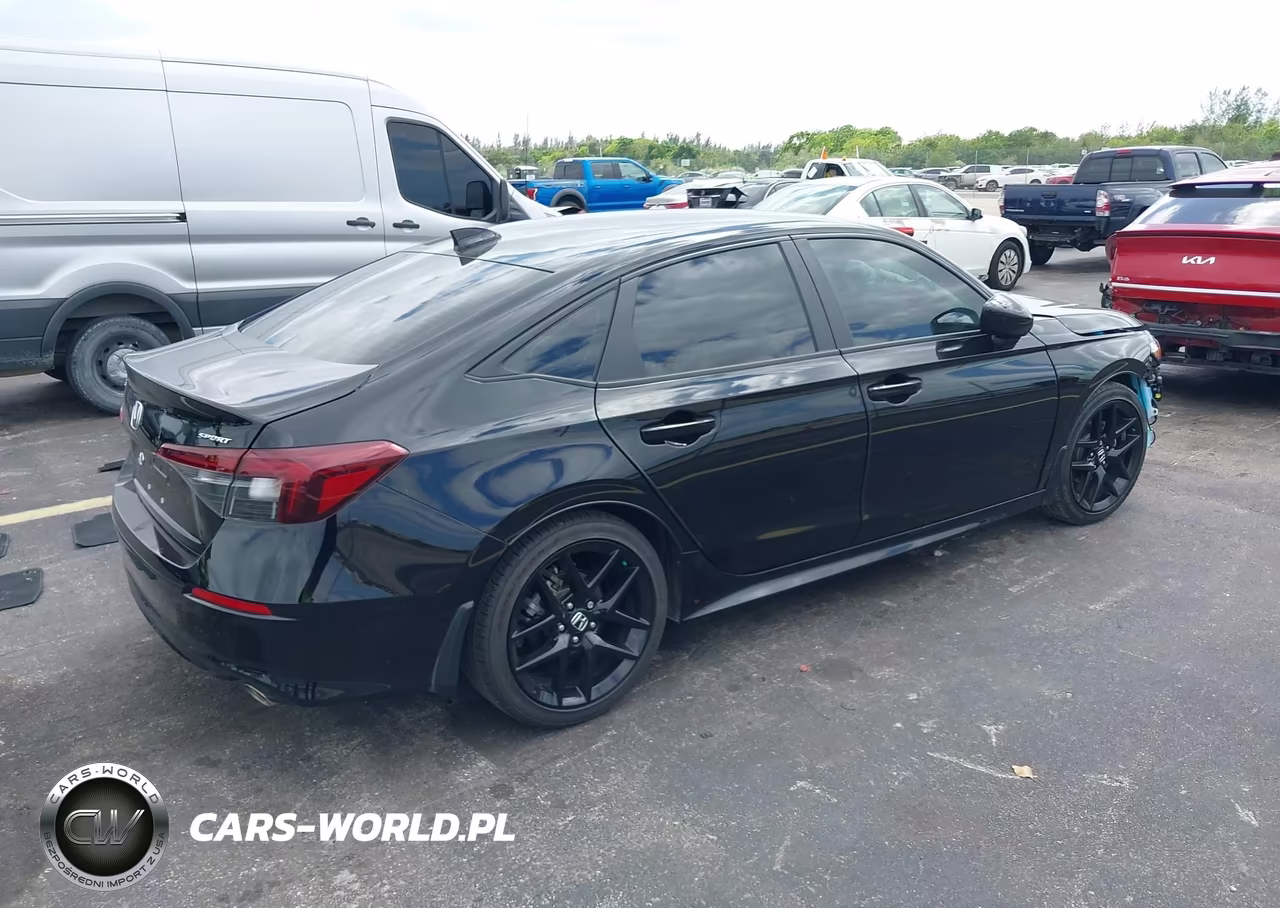 2025 Honda Civic Sport VIN:2HGFE2F59SH593397 - 4