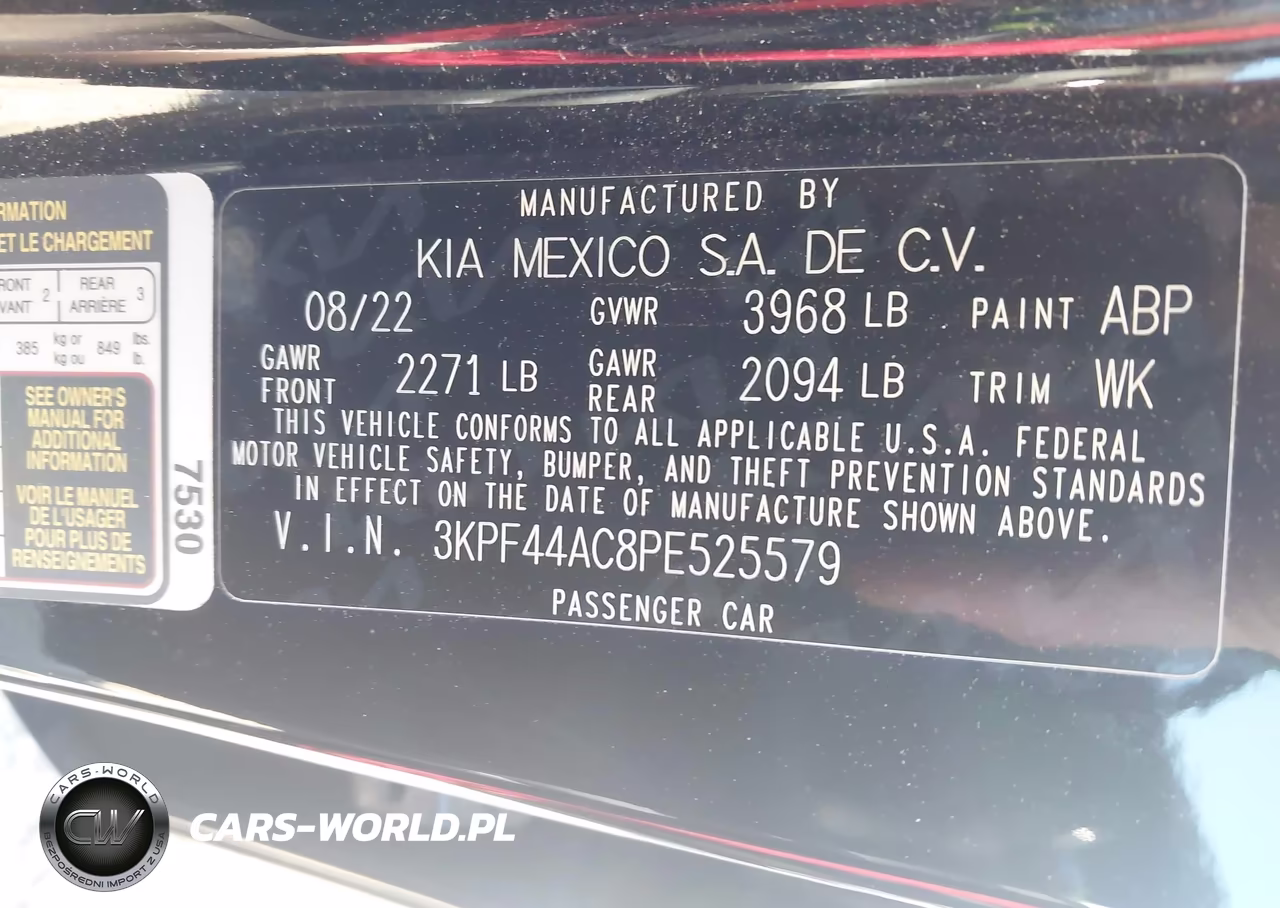 2023 Kia Forte Gt VIN:3KPF44AC8PE525579 - 9