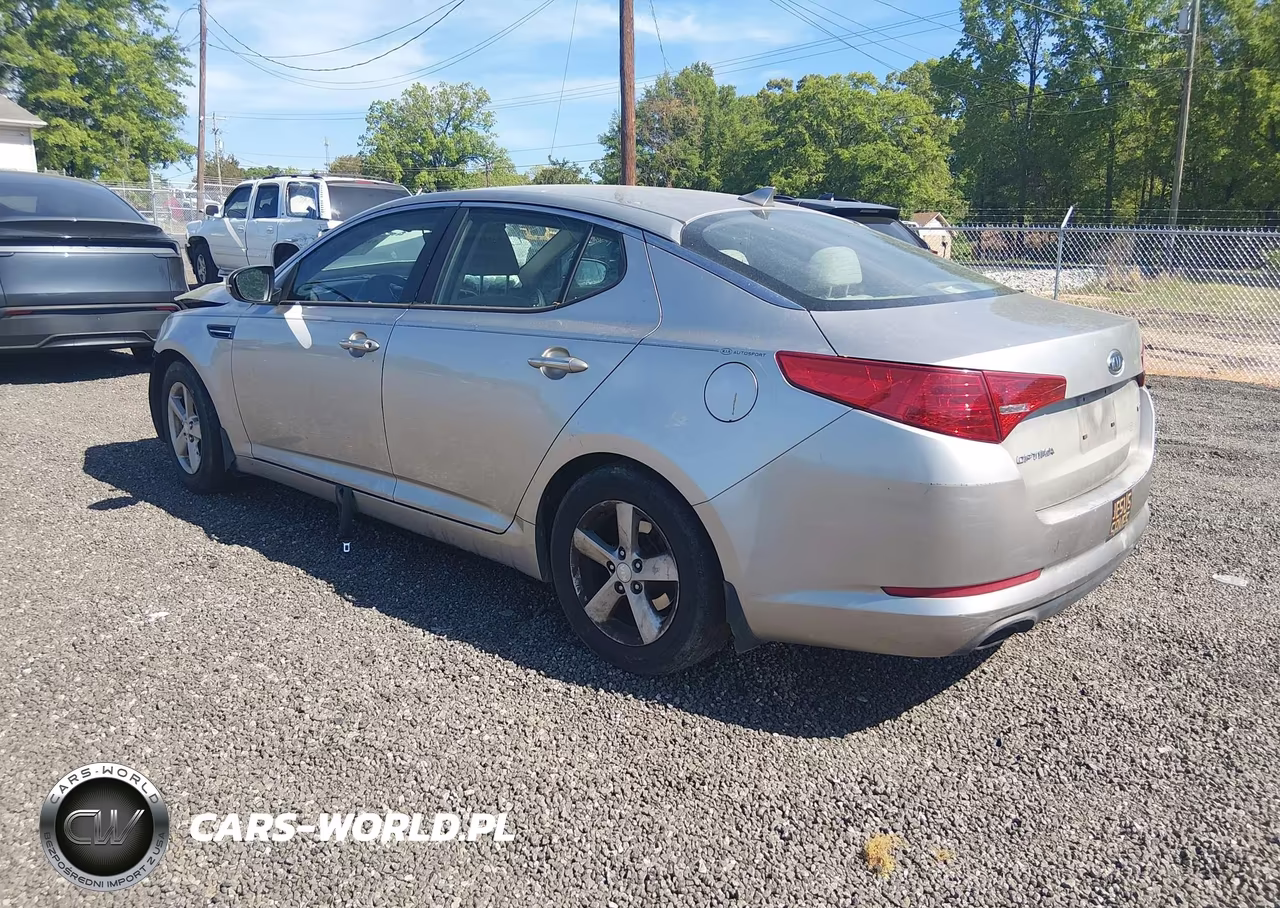 2012 Kia Optima Lx VIN:KNAGM4A70C5274485 - 3