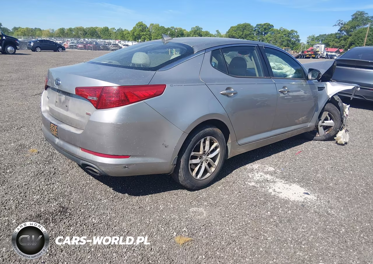 2012 Kia Optima Lx VIN:KNAGM4A70C5274485 - 4