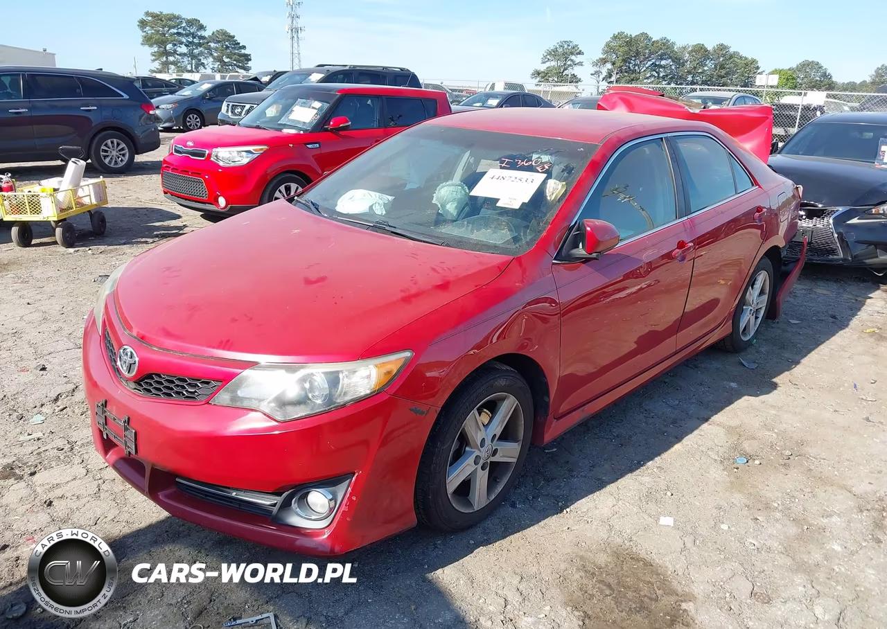 2013 Toyota Camry Se VIN:4T1BF1FK1DU672424 - 2