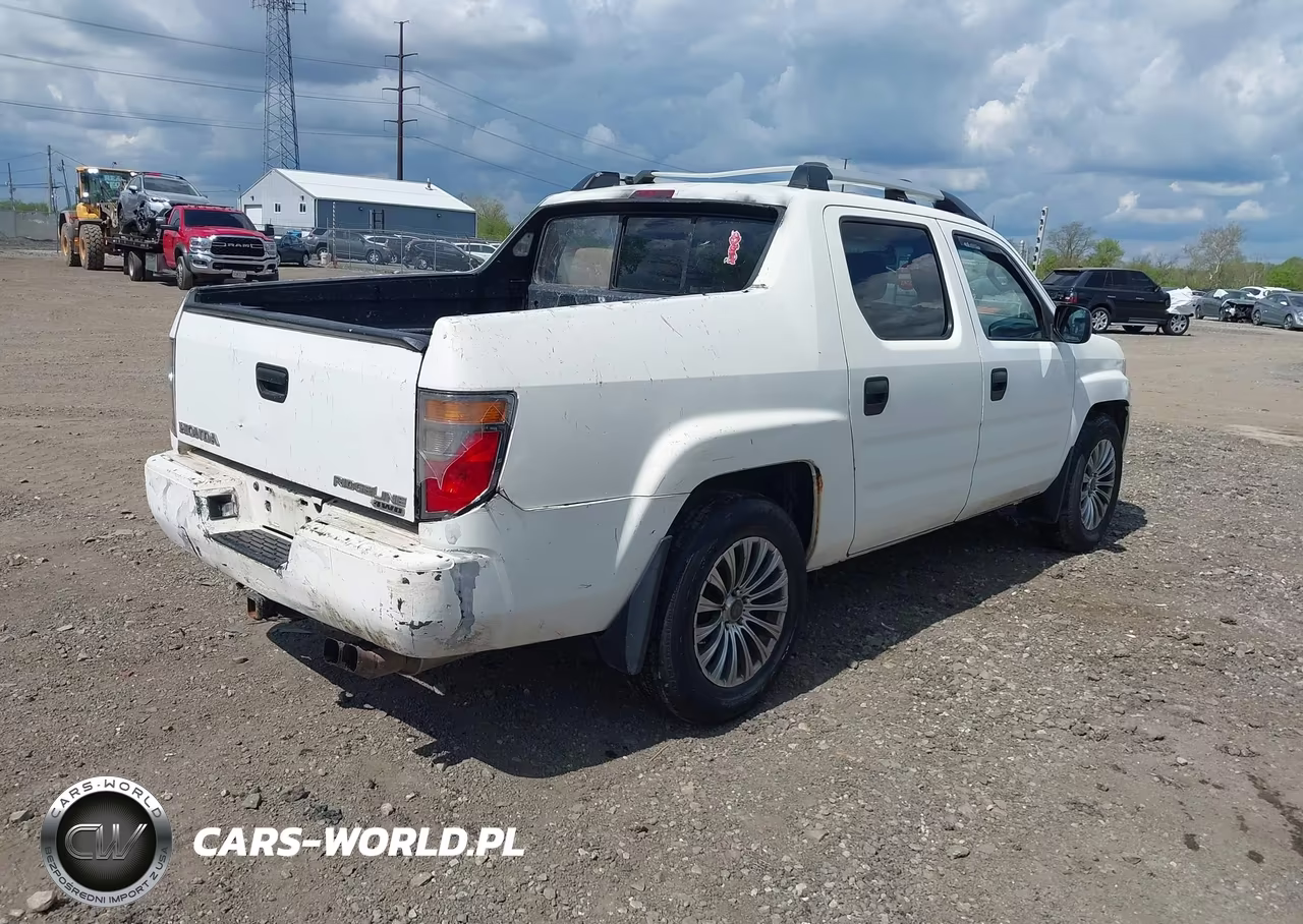 2008 Honda Ridgeline Rt VIN:2HJYK16258H508821 - 4