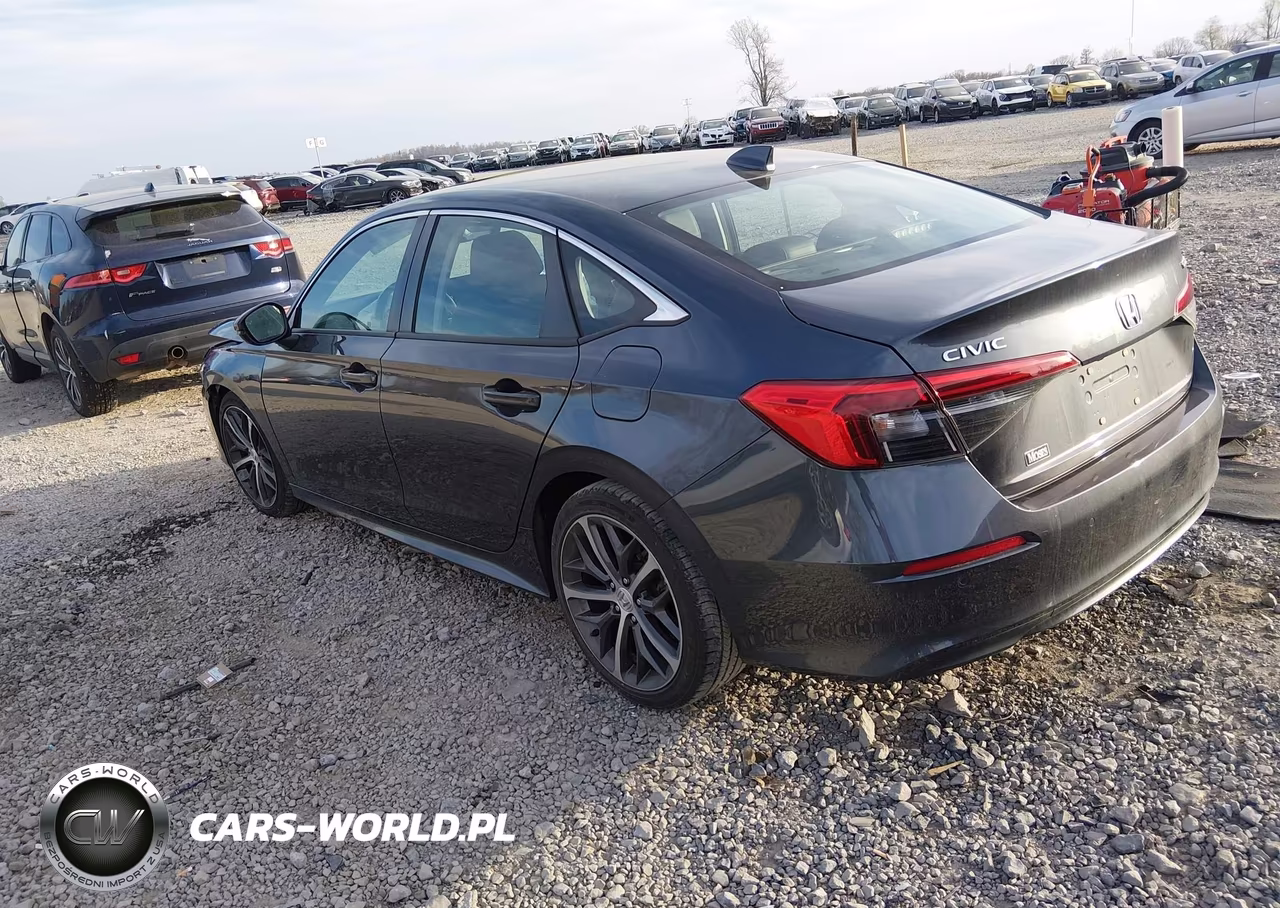2022 Honda Civic Touring VIN:2HGFE1F98NH328682 - 3