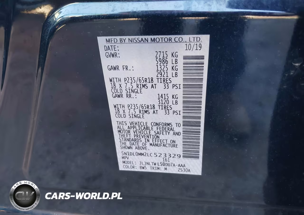 2020 Infiniti Qx60 Luxe Awd VIN:5N1DL0MM2LC523329 - 9