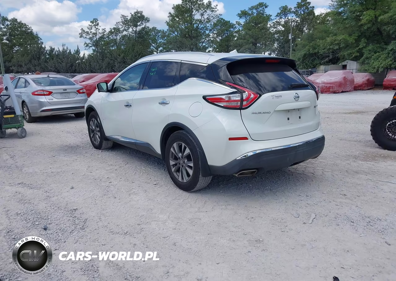 2015 Nissan Murano Sl VIN:5N1AZ2MH9FN258854 - 3