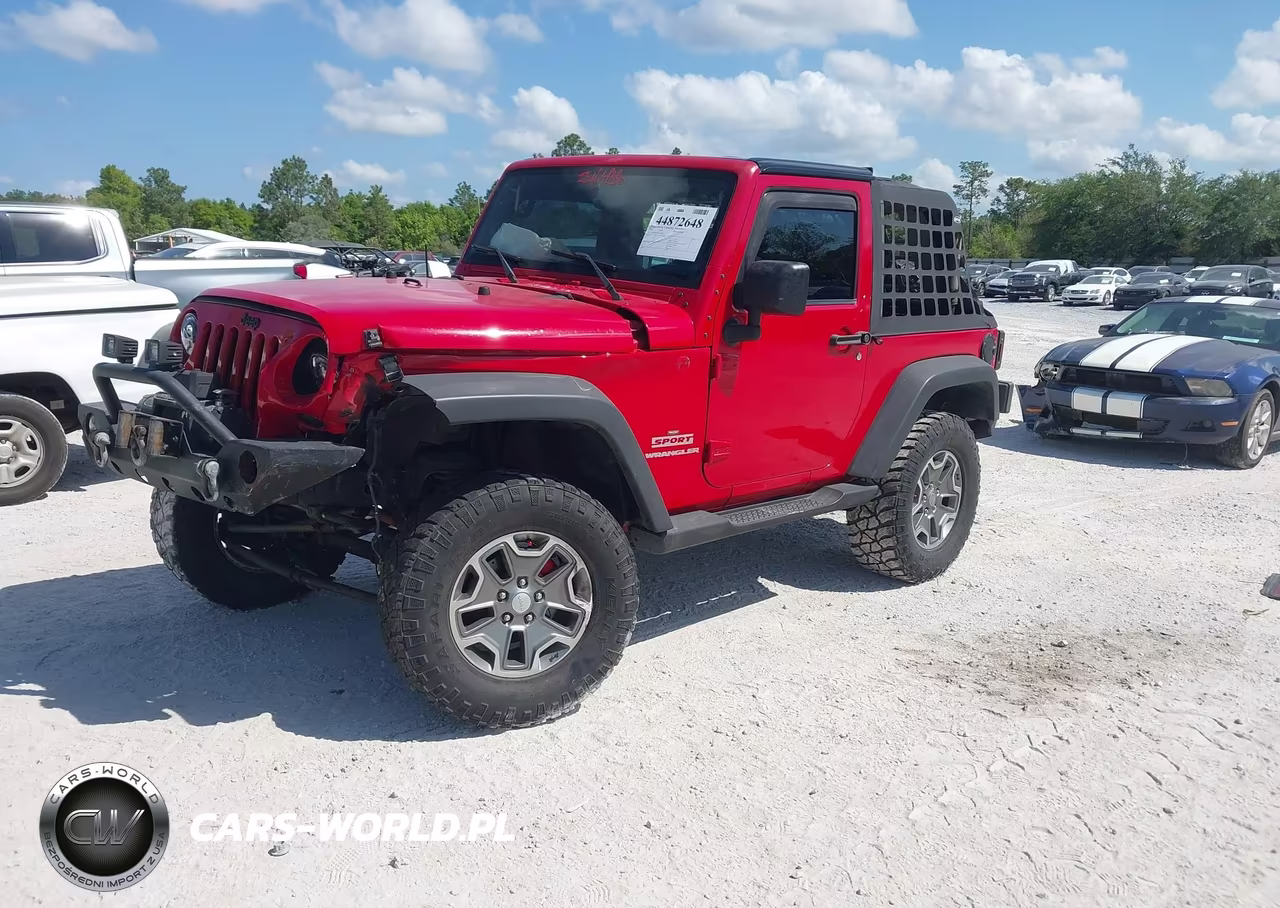 2010 Jeep Wrangler Sport VIN:1J4AA2D16AL224996 - 2