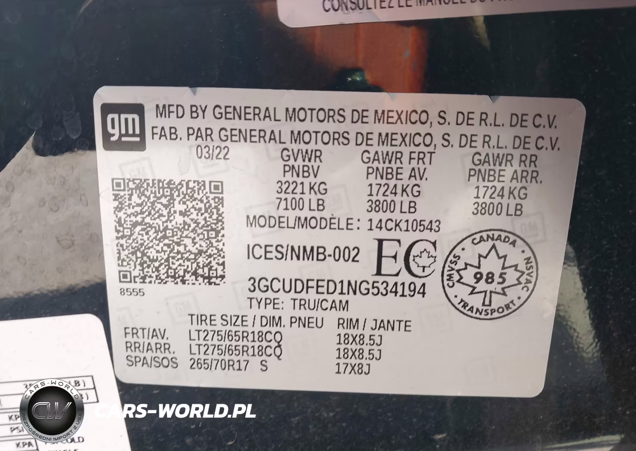 2022 Chevrolet Silverado 1500 Lt Trail Boss VIN:3GCUDFED1NG534194 - 9