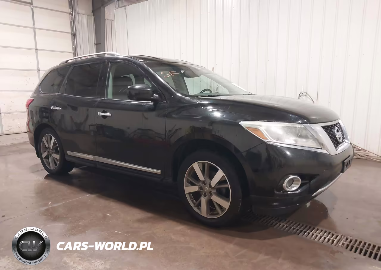 2013 Nissan Pathfinder Platinum-S-Sl-Sv