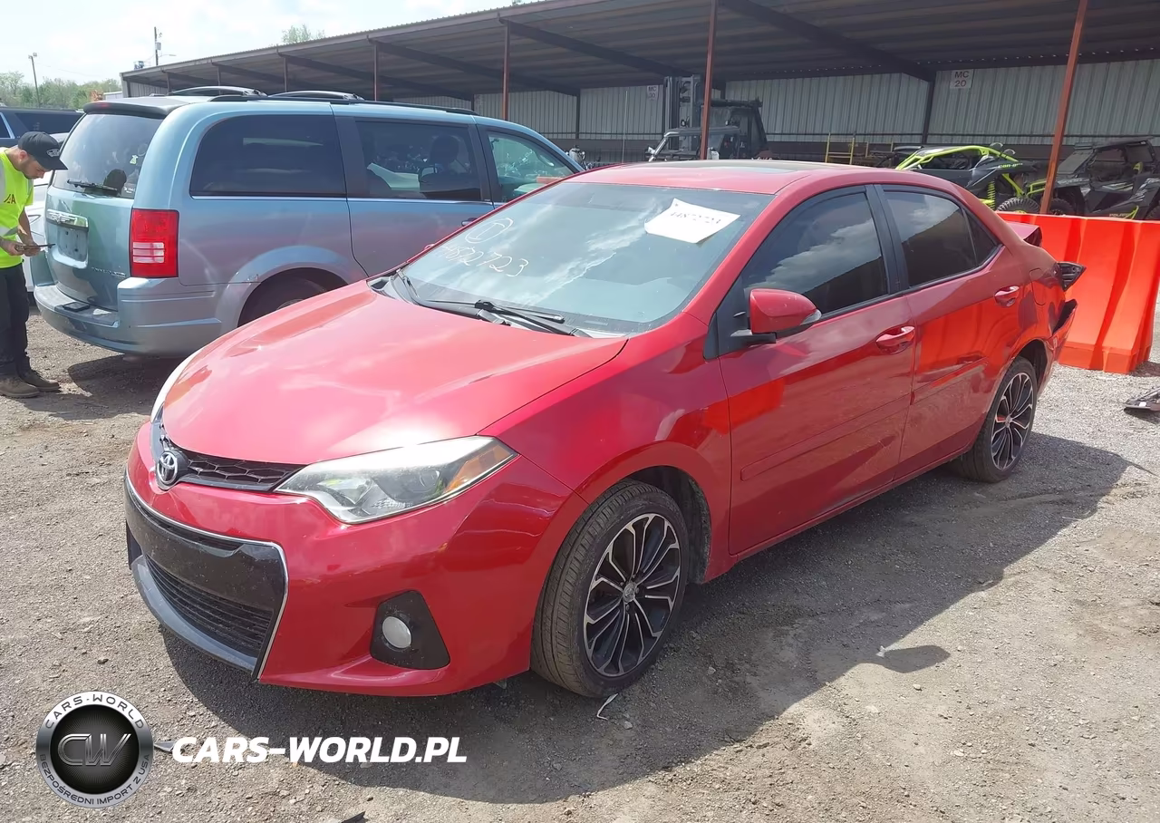 2016 Toyota Corolla S Plus VIN:5YFBURHE8GP497705 - 2