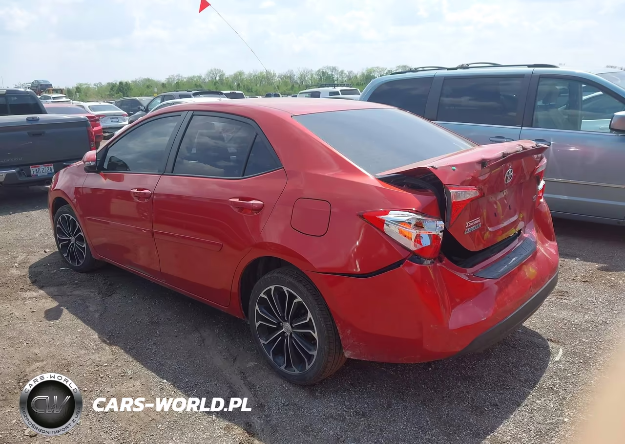 2016 Toyota Corolla S Plus VIN:5YFBURHE8GP497705 - 3