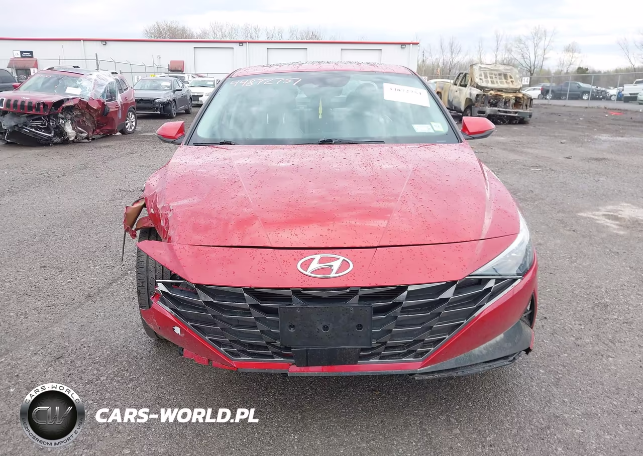 2022 Hyundai Elantra Limited VIN:KMHLP4AG2NU357493 - 12
