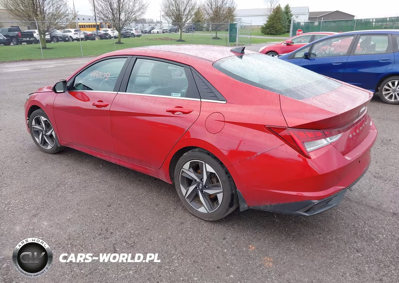 2022 Hyundai Elantra Limited VIN:KMHLP4AG2NU357493 - 3