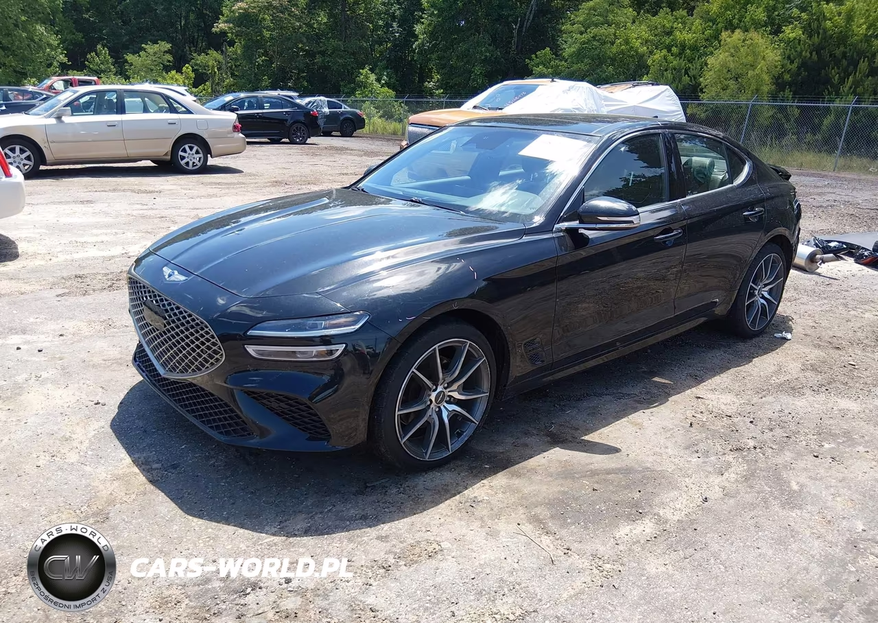 2022 Genesis G70 2.0T Rwd VIN:KMTG34TA6NU091214 - 2