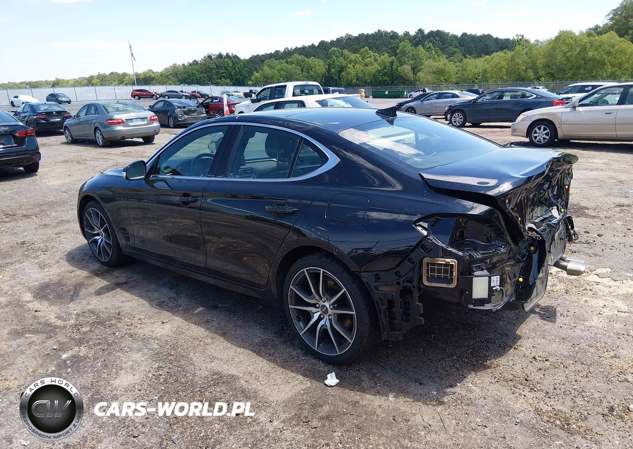2022 Genesis G70 2.0T Rwd VIN:KMTG34TA6NU091214 - 3