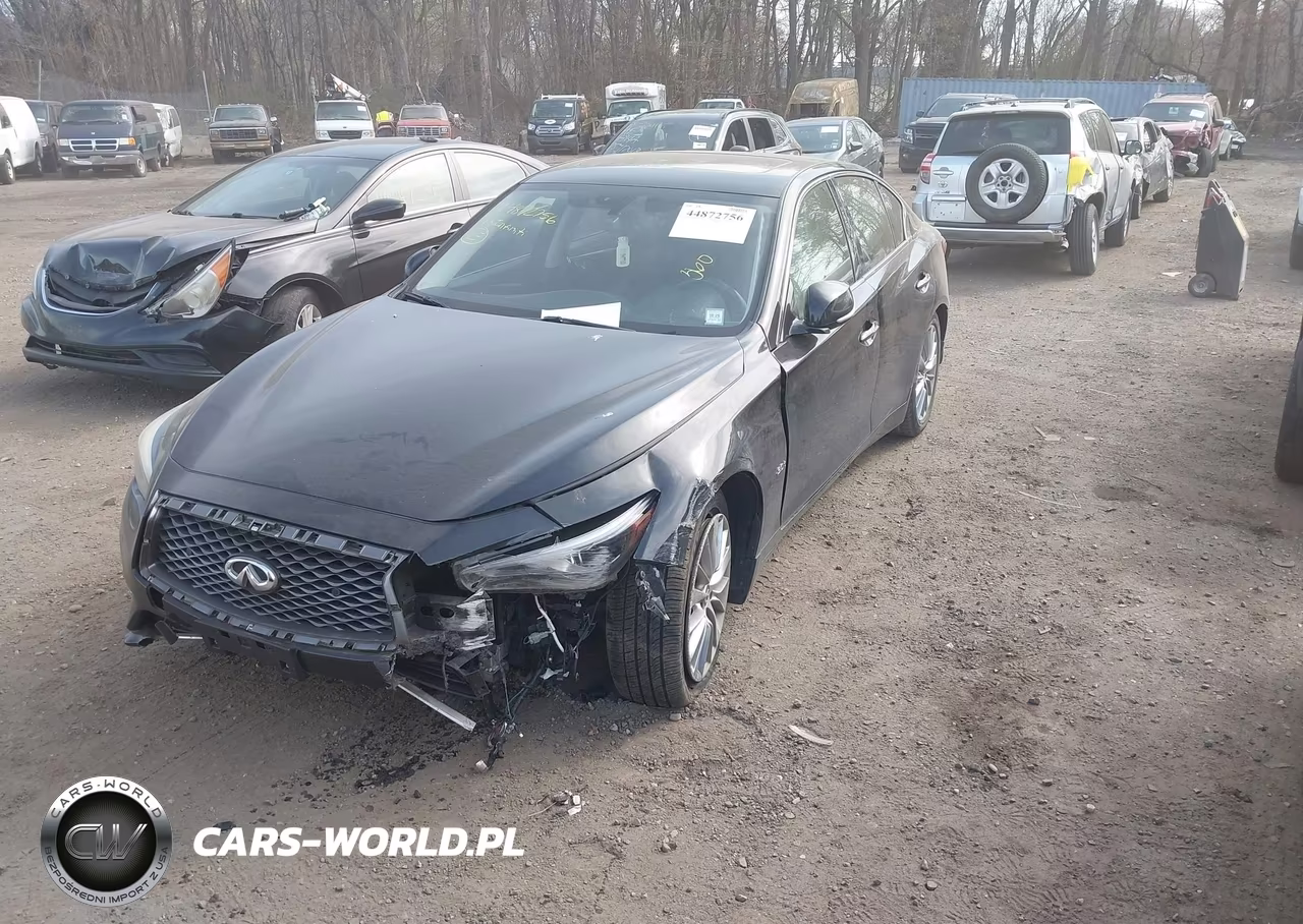 2018 Infiniti Q50 3.0T Luxe VIN:JN1EV7AR1JM434177 - 2