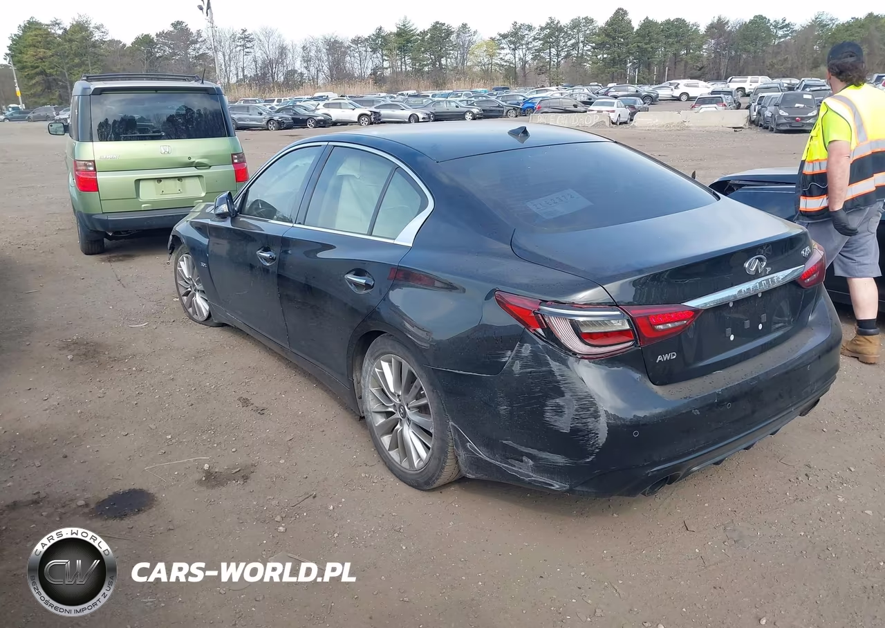 2018 Infiniti Q50 3.0T Luxe VIN:JN1EV7AR1JM434177 - 3