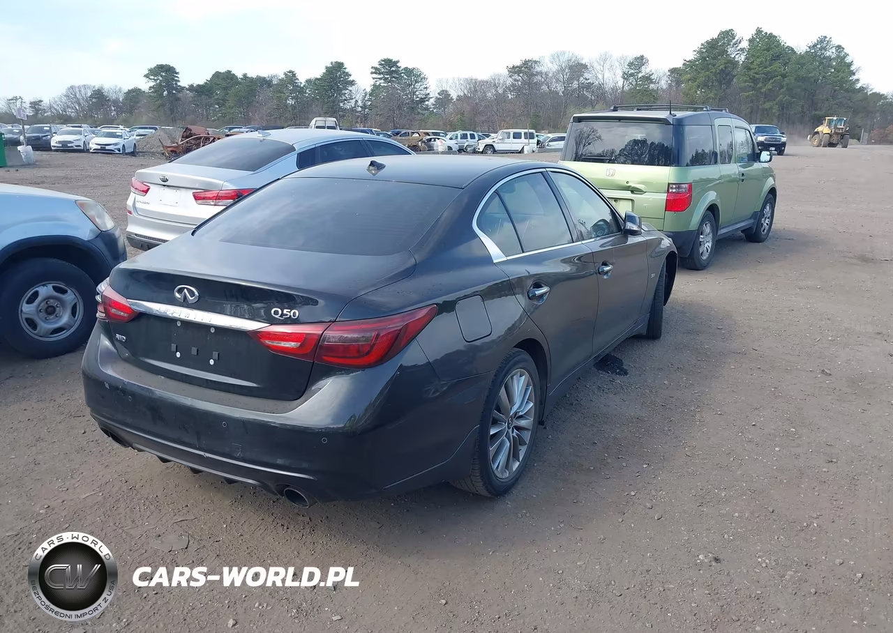 2018 Infiniti Q50 3.0T Luxe VIN:JN1EV7AR1JM434177 - 4